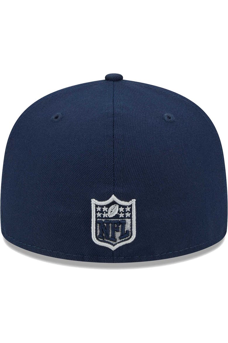 Men's New Era Navy Dallas Cowboys  Main 59FIFTY Fitted Hat, Alternate, color, Navy