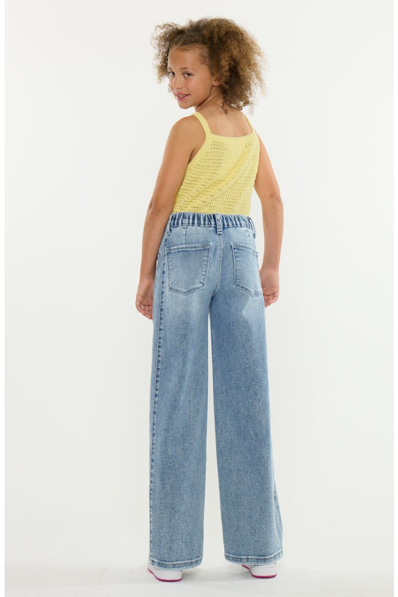 Peyton Low Slung Wide Leg Jeans, Alternate, color, Light Wash