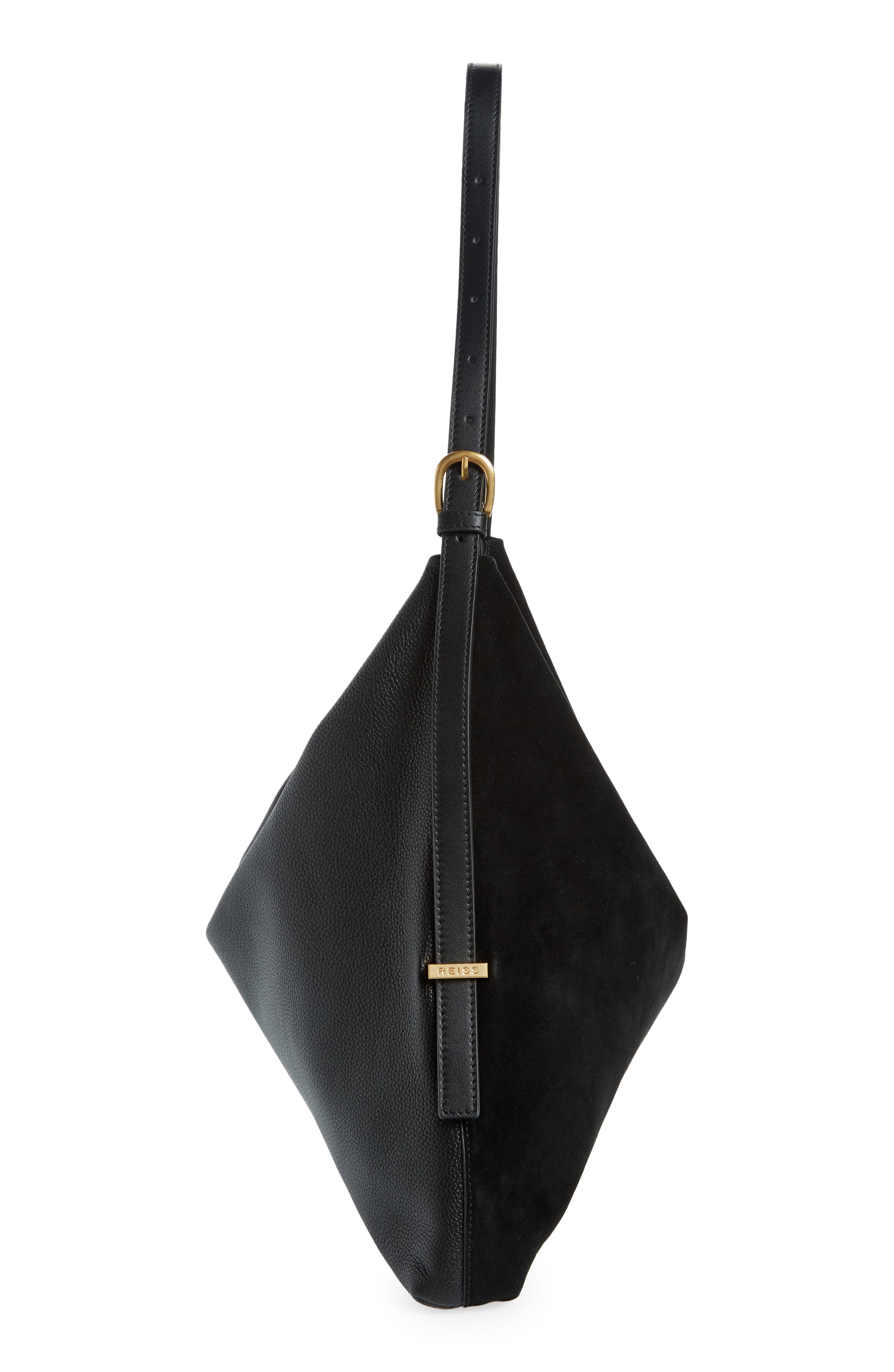 Reiss Vigo Leather Shoulder Bag, Alternate, color, 