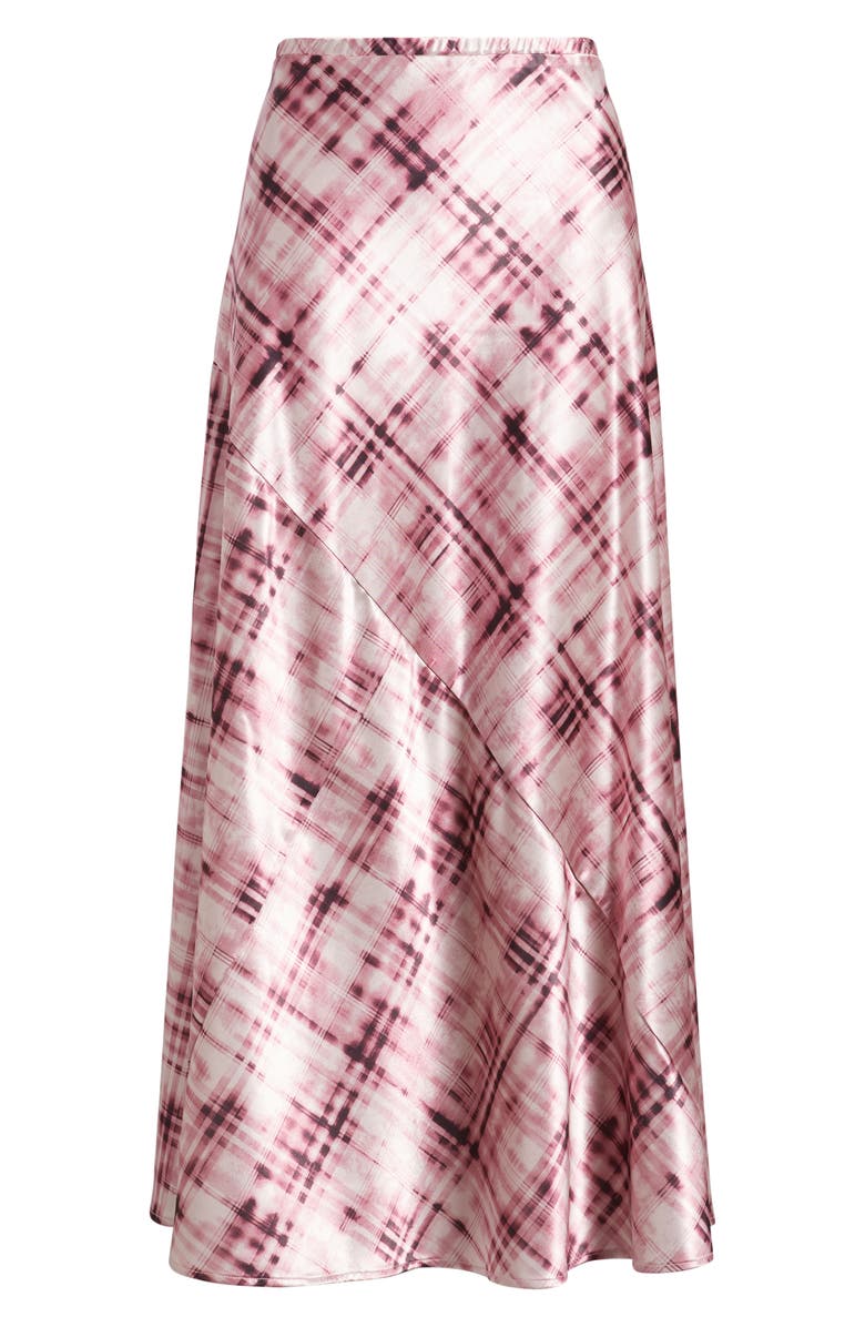 CITY BLUES Savoy Print Bias Cut Maxi Skirt, Alternate, color, Rose