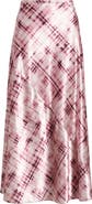 CITY BLUES Savoy Print Bias Cut Maxi Skirt