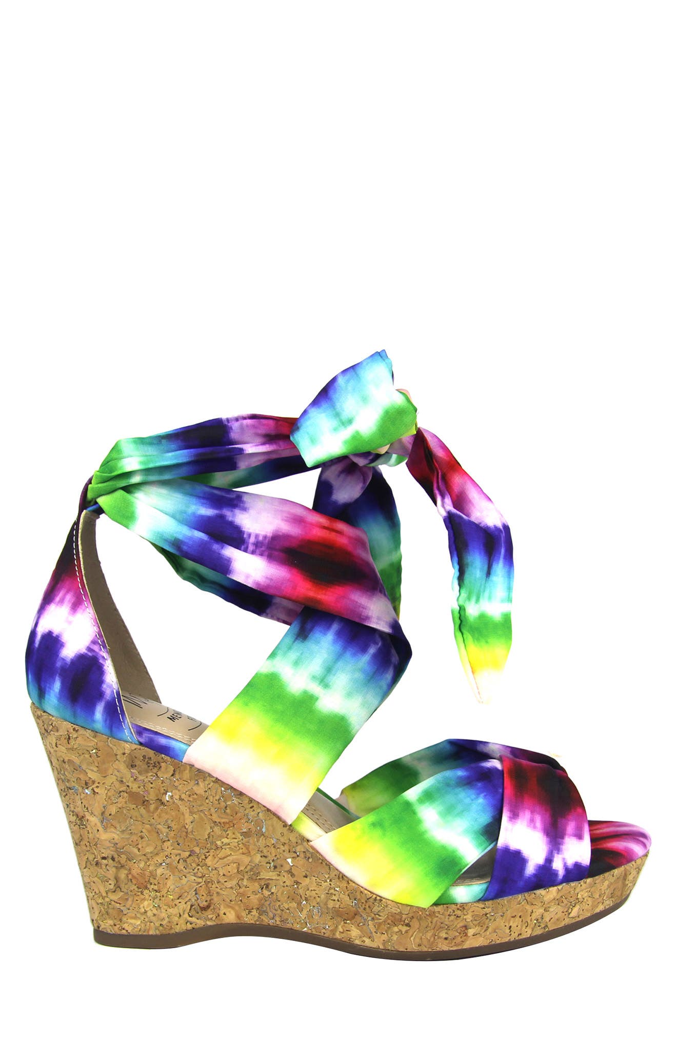 Impo Ozara Ankle Wrap Wedge Sandal, Alternate, color, 