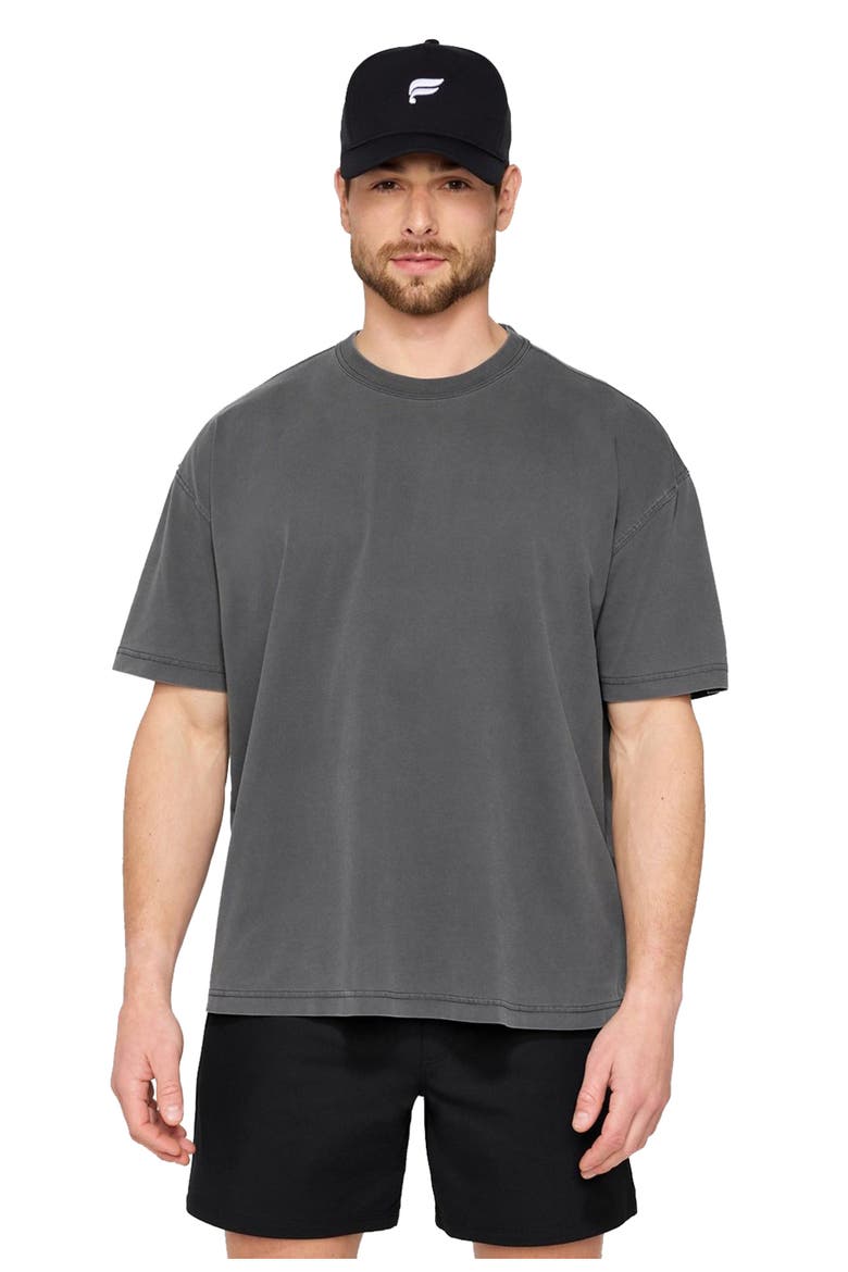 The Effortless Oversized Tee, Main, color, Washed Black