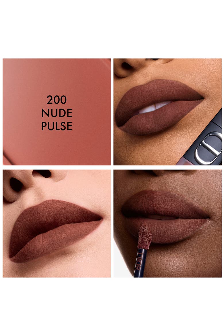 Rouge Dior On Stage Ink Blur Matte Liquid Lipstick, Alternate, color, 200 NUDE PULSE
