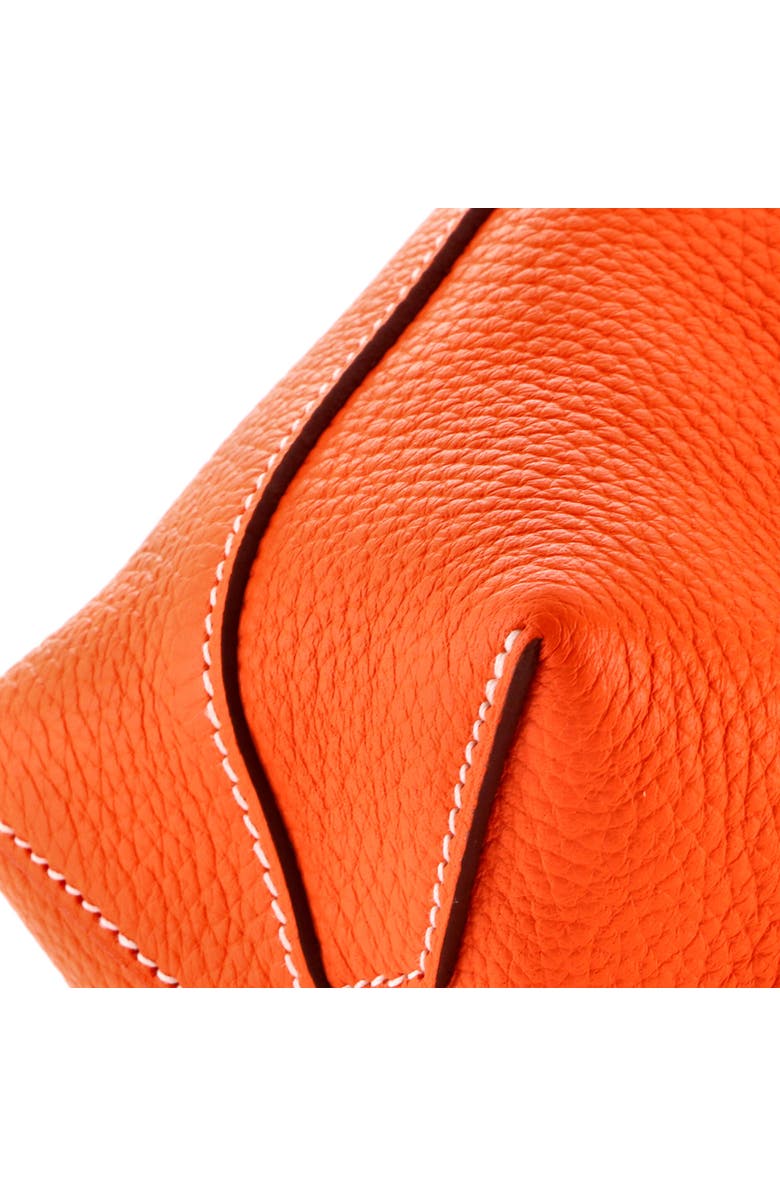 Pre-Owned Hermes Cabasellier Tote Clemence 31, Alternate, color, Orange Minium