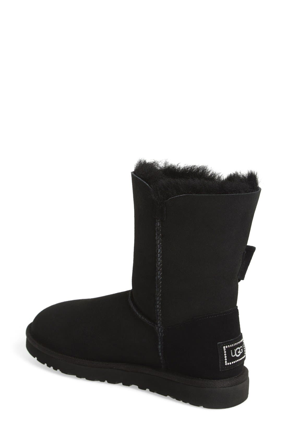 UGG<sup>®</sup> Australia 'Jasmine Bling Bow' Boot, Alternate, color, 