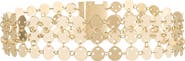 LANA 14K Gold Laser Chainmail Bracelet
