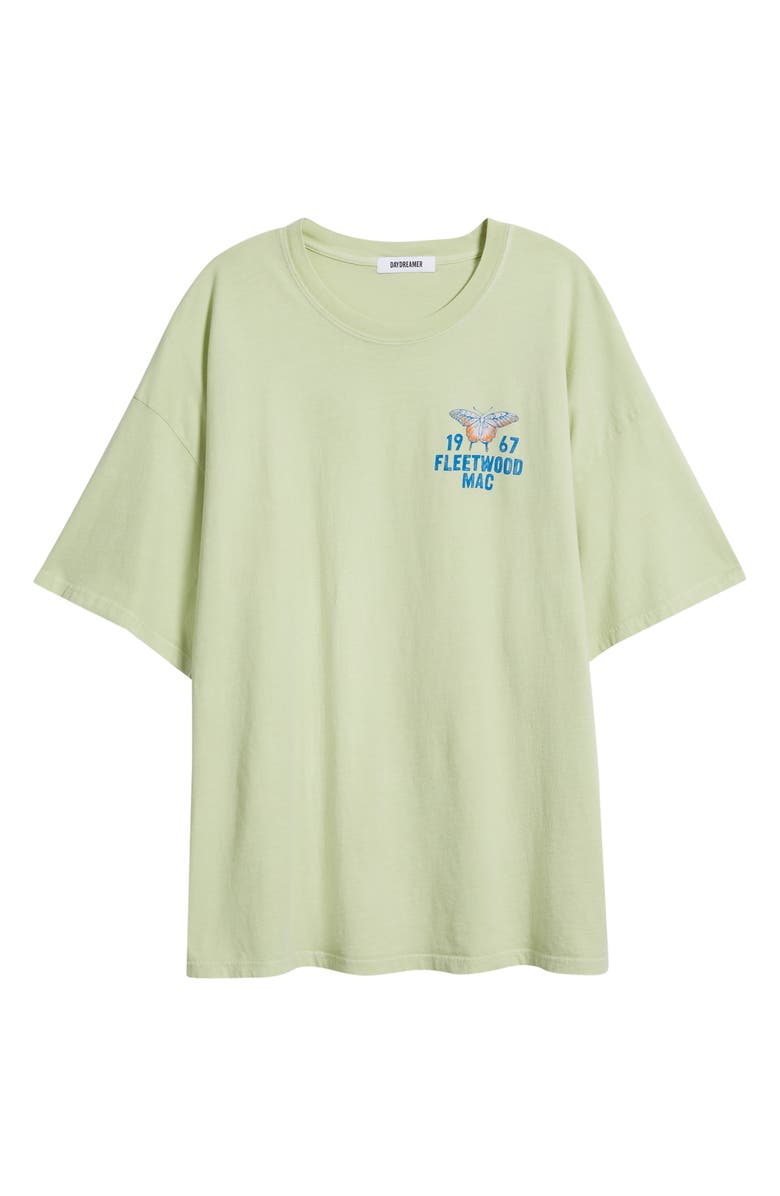Daydreamer Fleetwood Mac 1967 Butterfly Graphic Tee, Alternate, color, Seafoam Green
