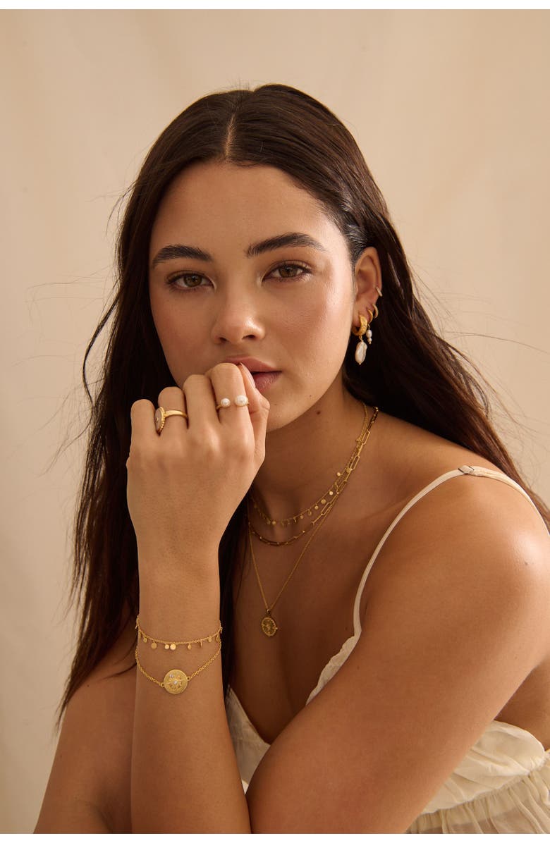 Murkani Cosmic Love Bracelet, Alternate, color, Yellow Gold