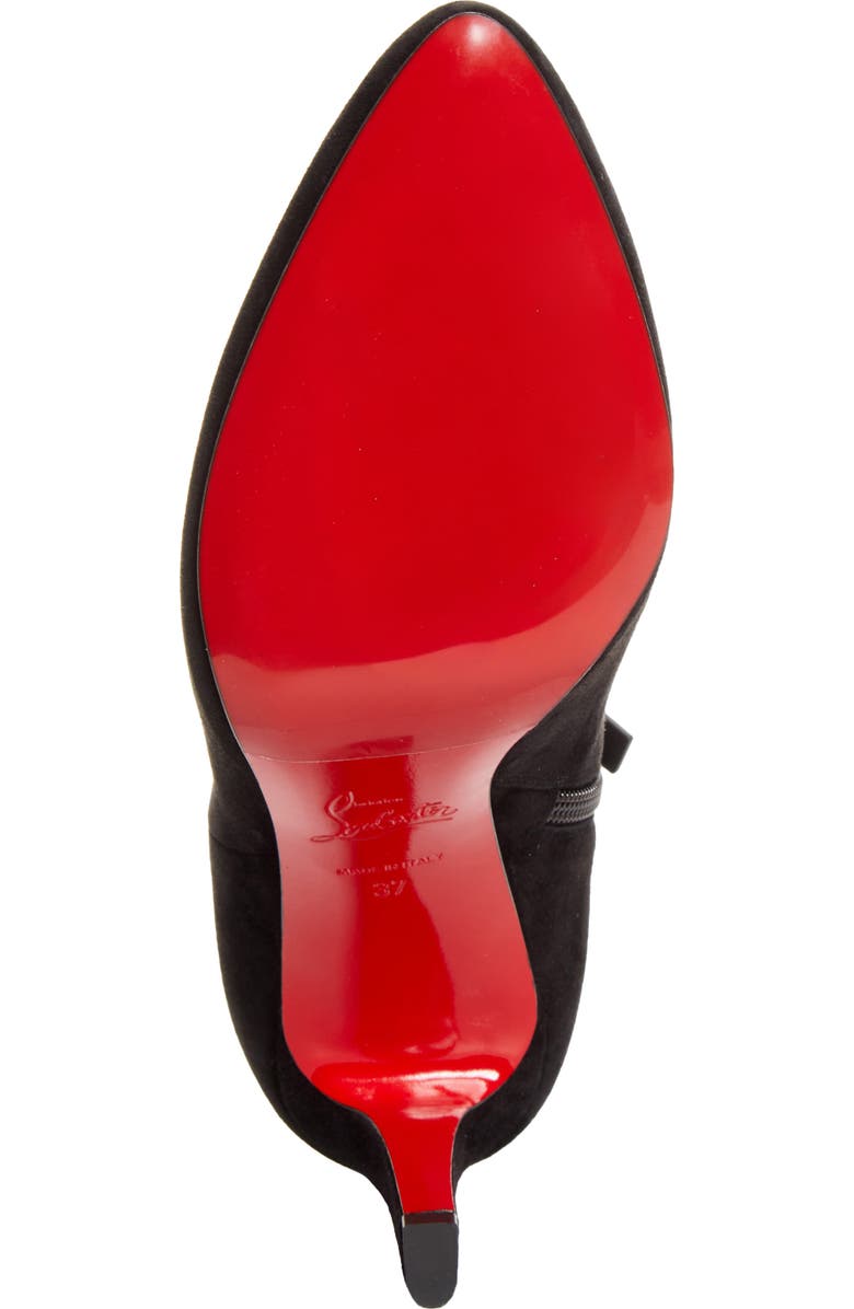 Christian Louboutin Fannylove Bootie, Alternate, color, Black