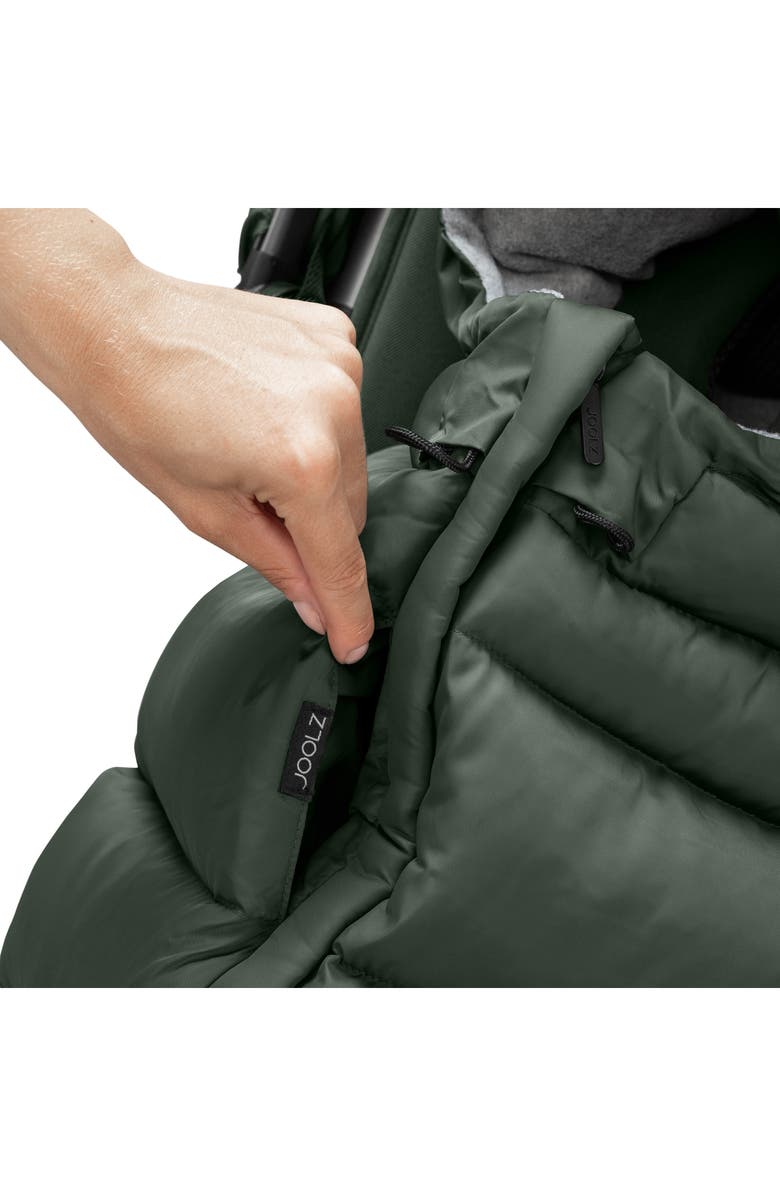 Joolz Puffer Footmuff, Alternate, color, Forest Green