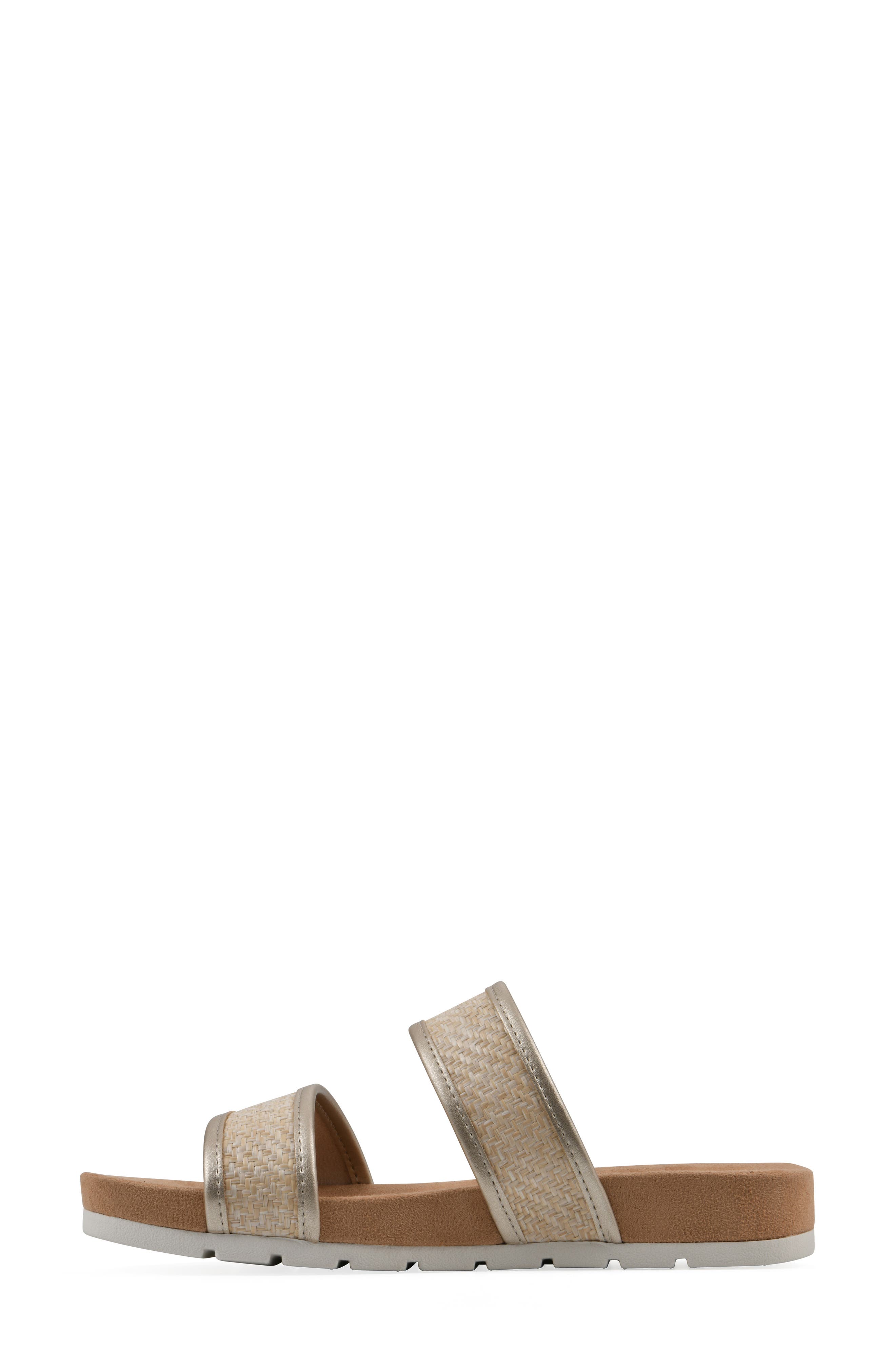 CLIFFS BY WHITE MOUNTAIN Tropical Slide Sandal, Alternate, color, 