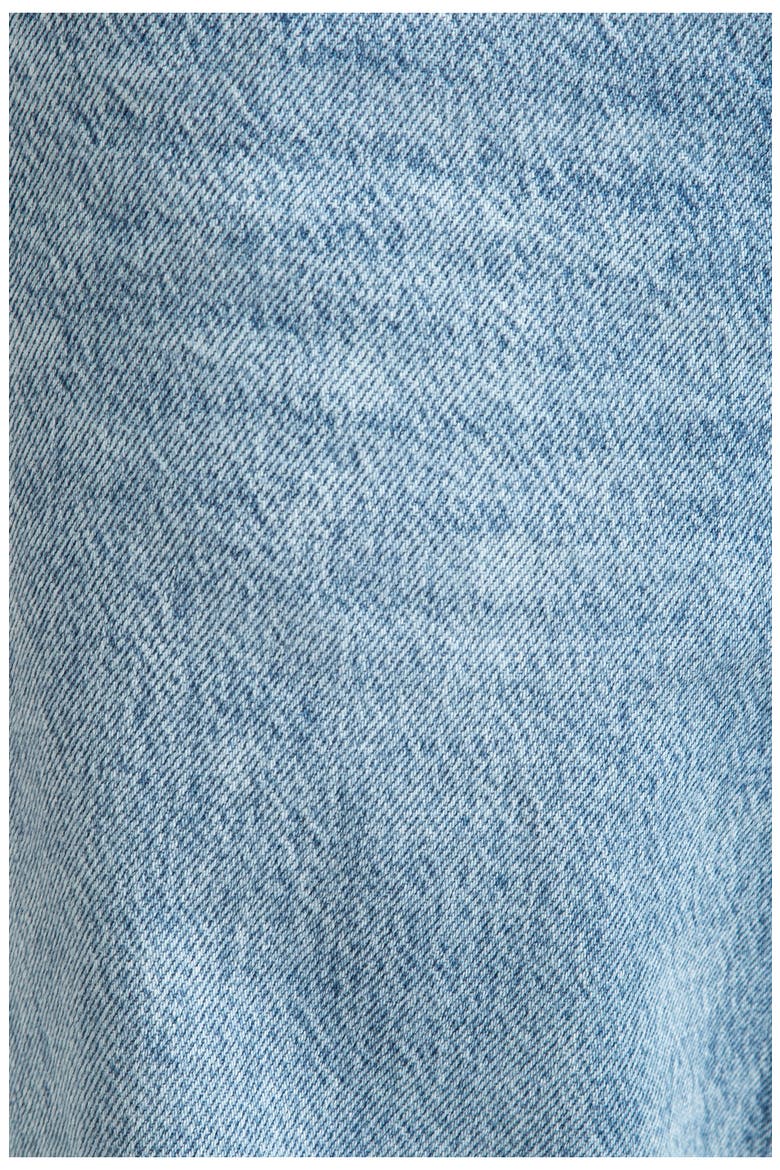 Low Rise Loose Straight Leg Jeans, Alternate, color, BLUE/ BLACK LIGHT MED