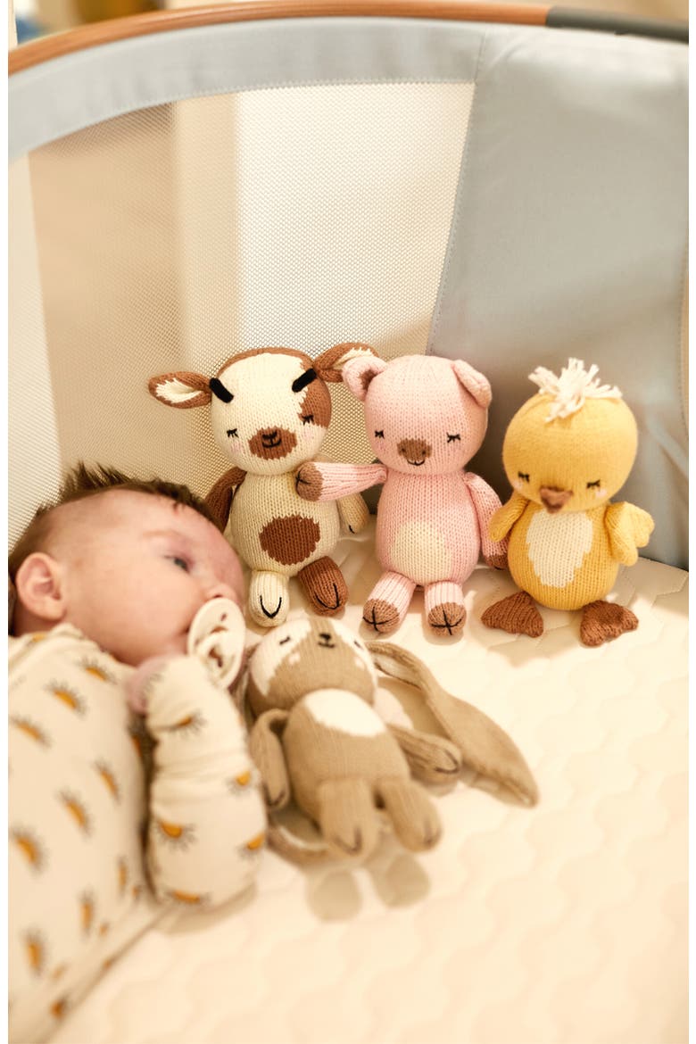 Baby Goat Stuffed Animal, Alternate, color, WHITE/ ALMOND