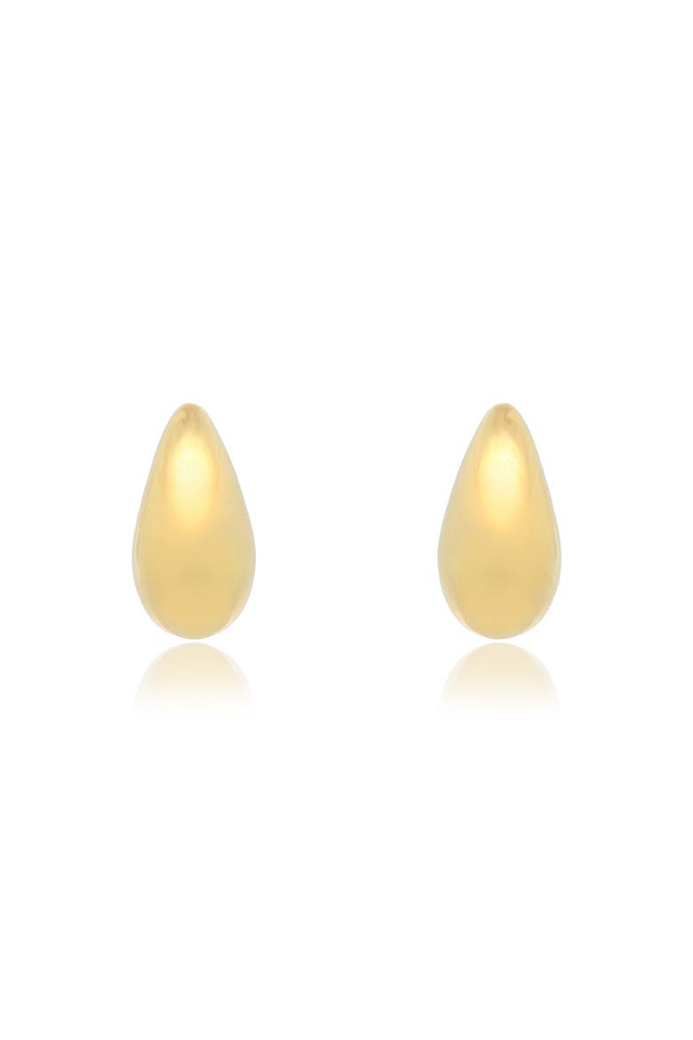Gold Teardrop Earrings, Alternate, color, Yellow Gold
