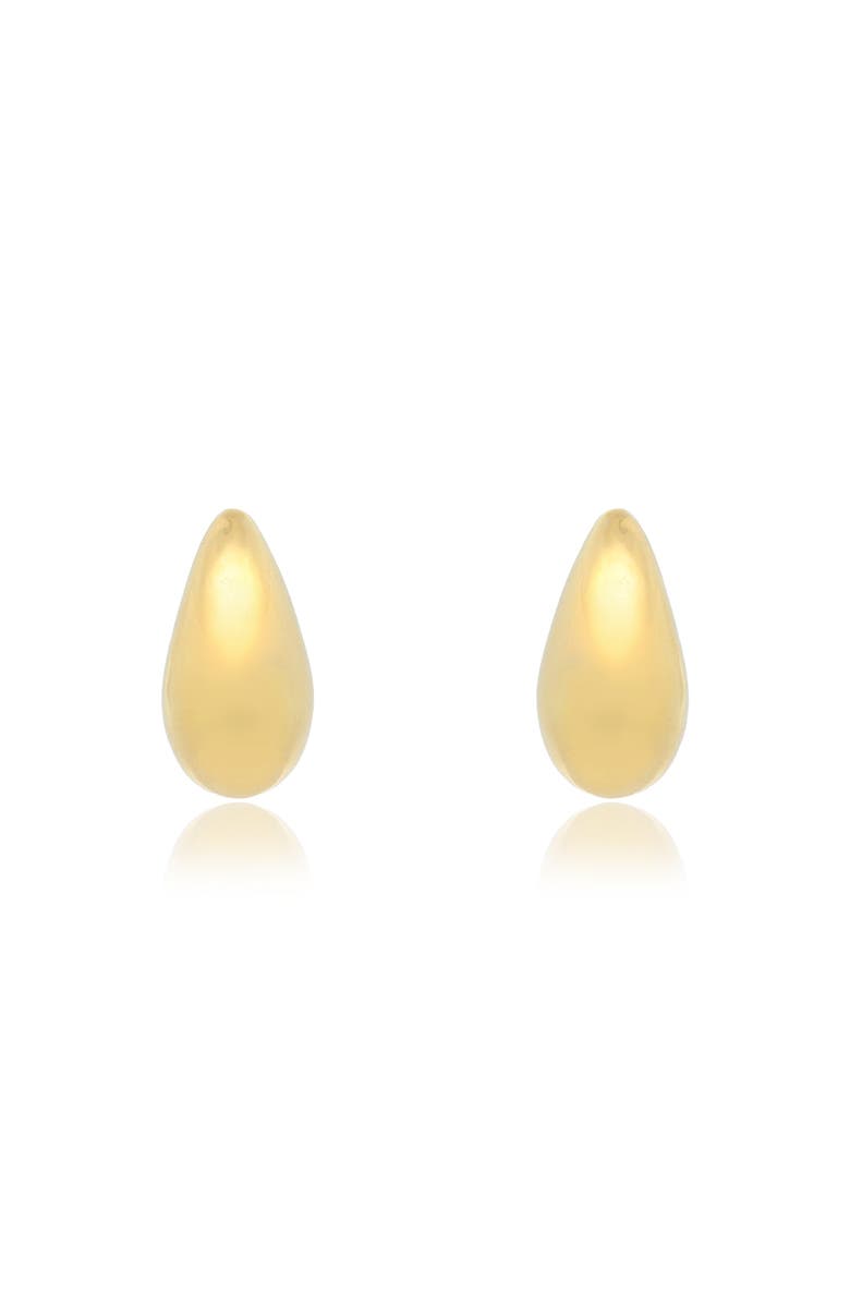 The Lovery Fine Jewelry Gold Teardrop Earrings, Alternate, color, Yellow Gold