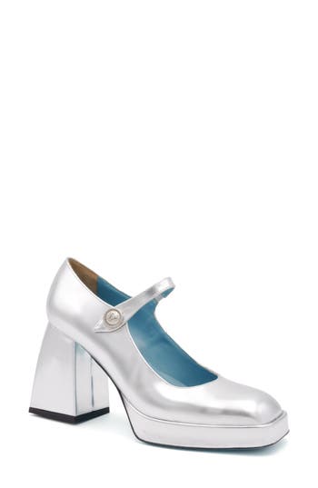 Valentina Rangoni Piuma Mary Jane Platform Pump