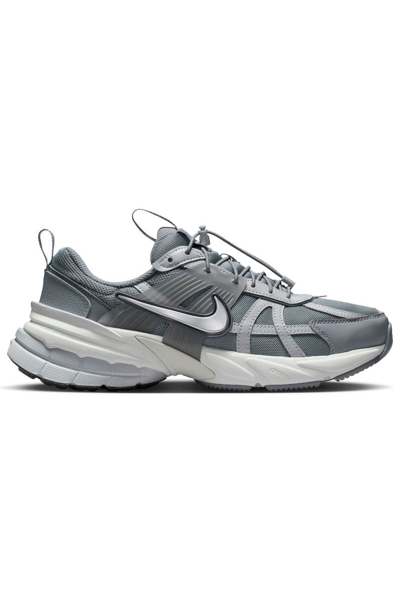 Nike V2K Run Sneaker, Alternate, color, Cool Grey/ Silver/ Wolf Grey