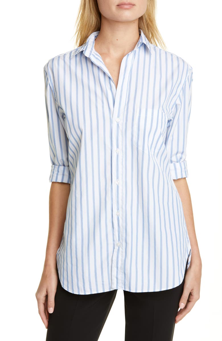 Frank & Eileen Joedy Stripe Cotton Button-Up Shirt, Main, color, 