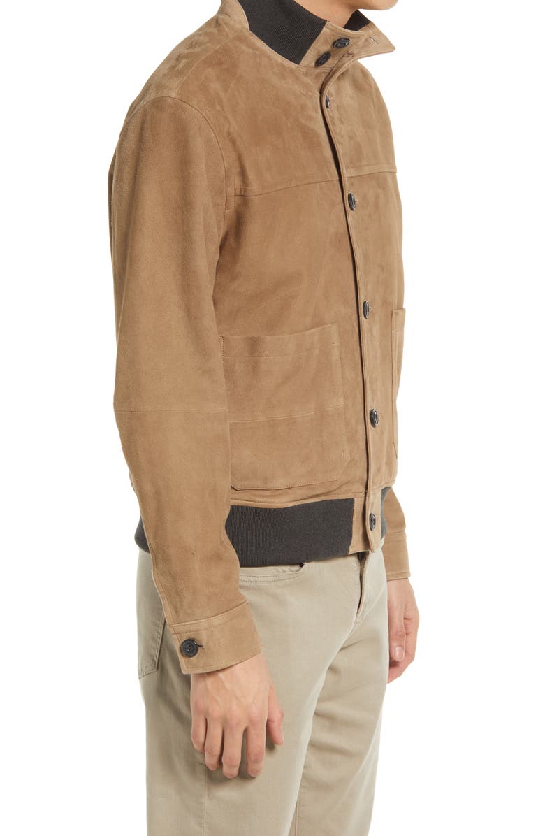 Vince Suede Jacket, Alternate, color, 