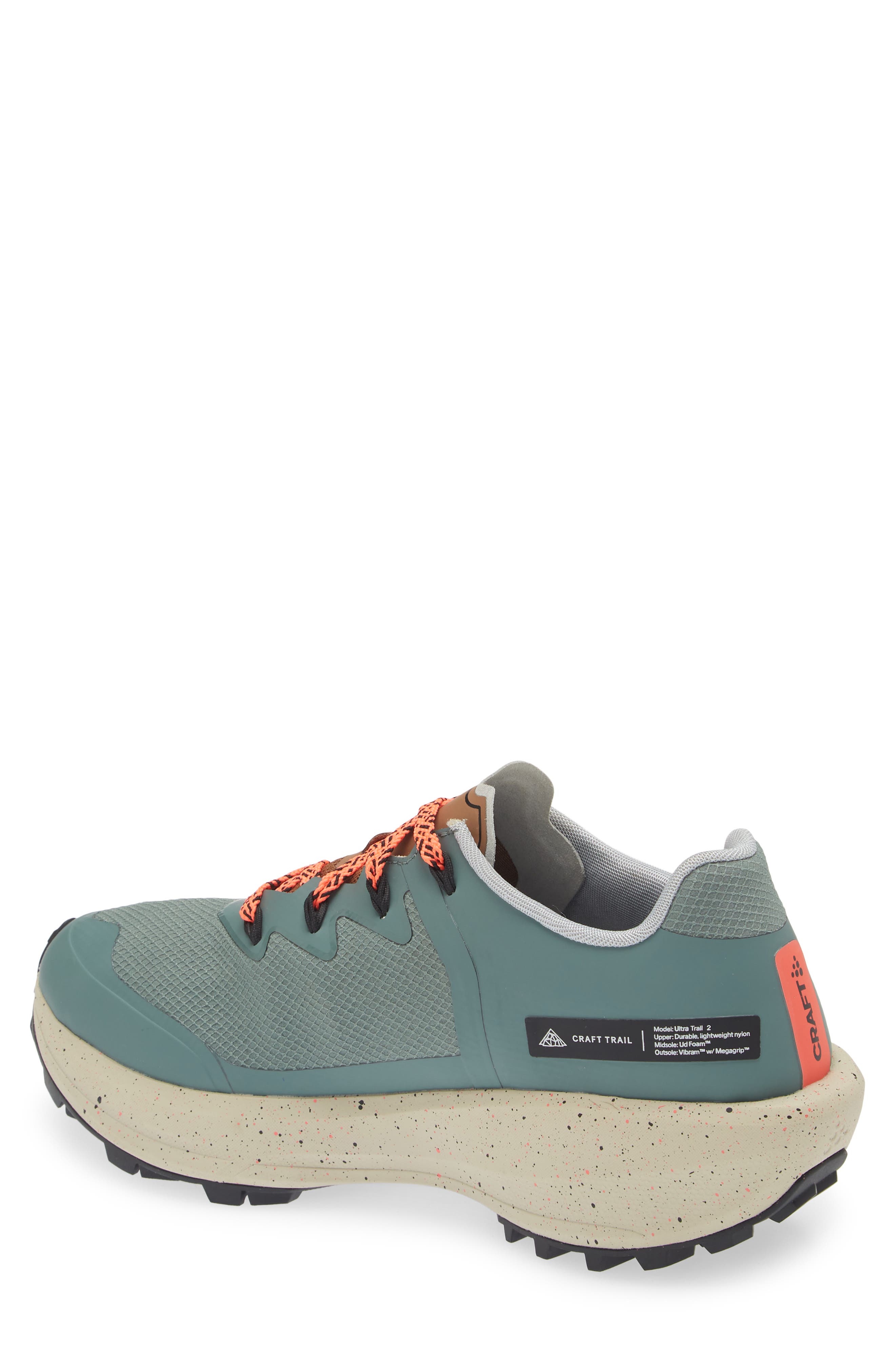 Craft Ultra Trail 2 Running Shoe, Alternate, color, Thyme-Roots