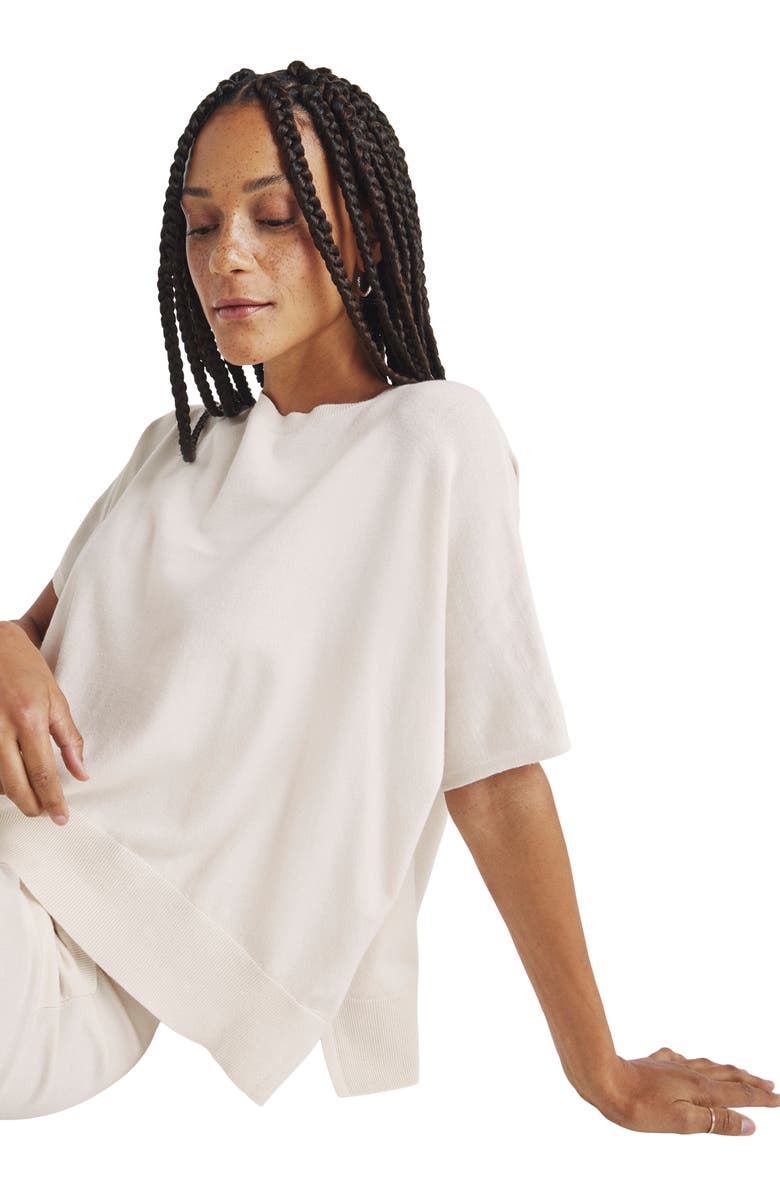 Splendid Veronica Short Sleeve Sweater, Alternate, color, 