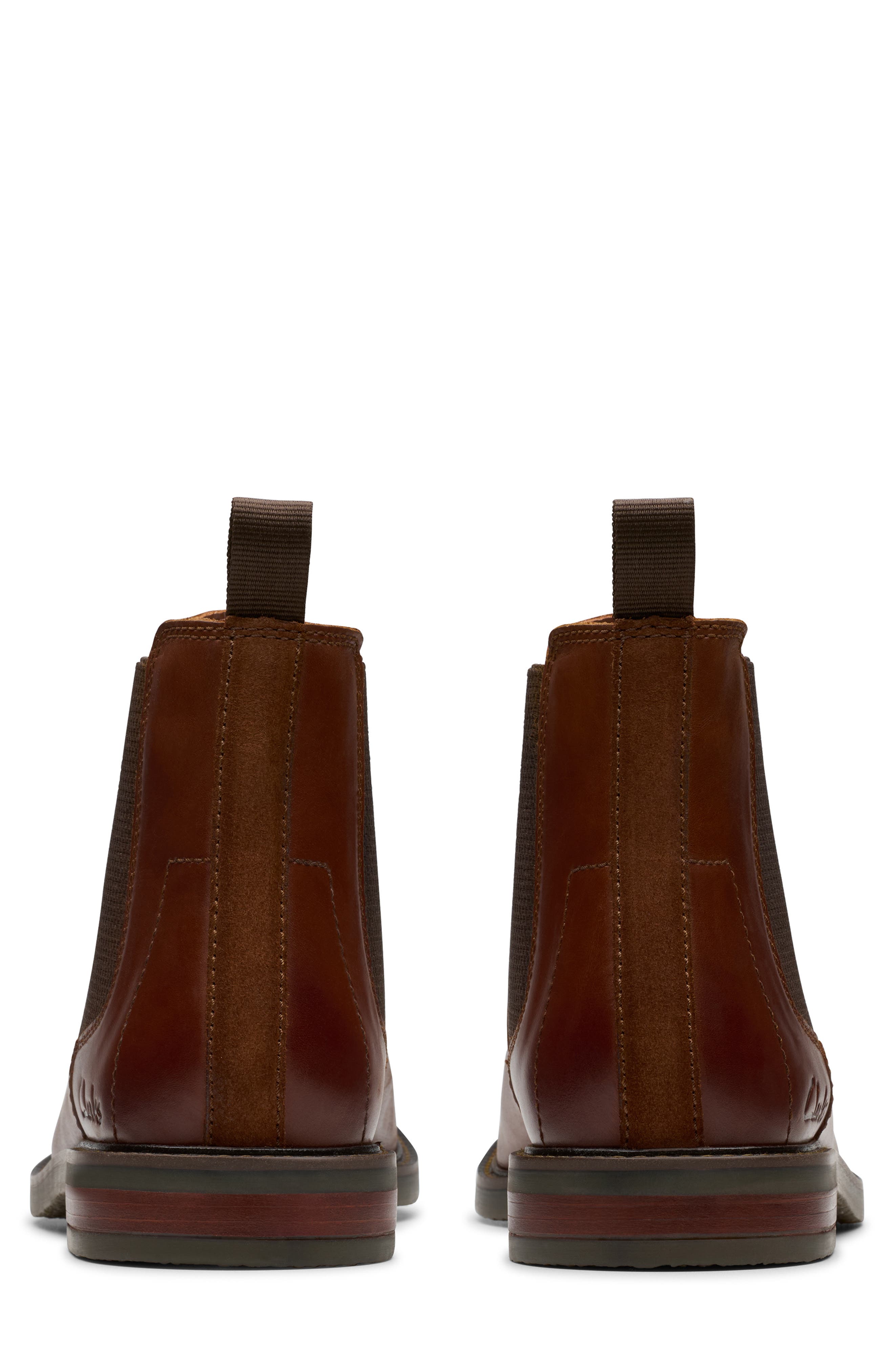 Clarks<sup>®</sup> Jaxen Easy Chelsea Boot, Alternate, color, Tan Leather