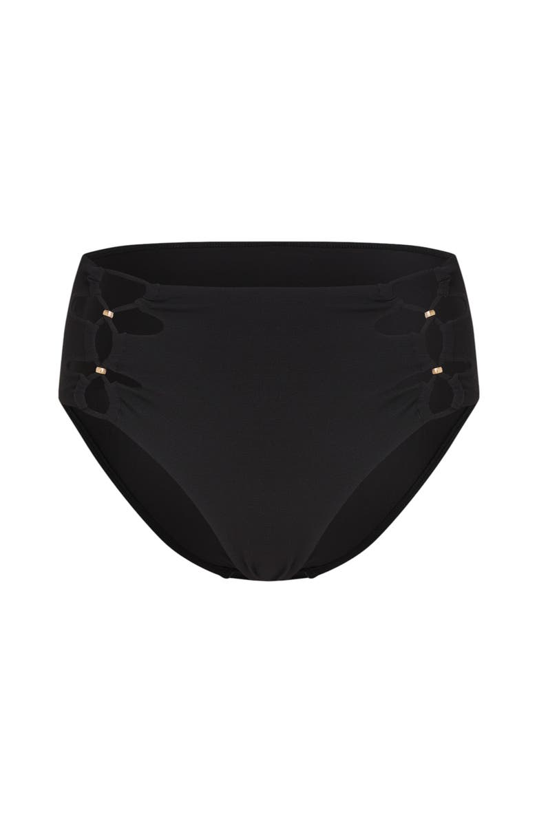 Hunkemöller Holbox Rio Bikini Bottoms, Alternate, color, Black