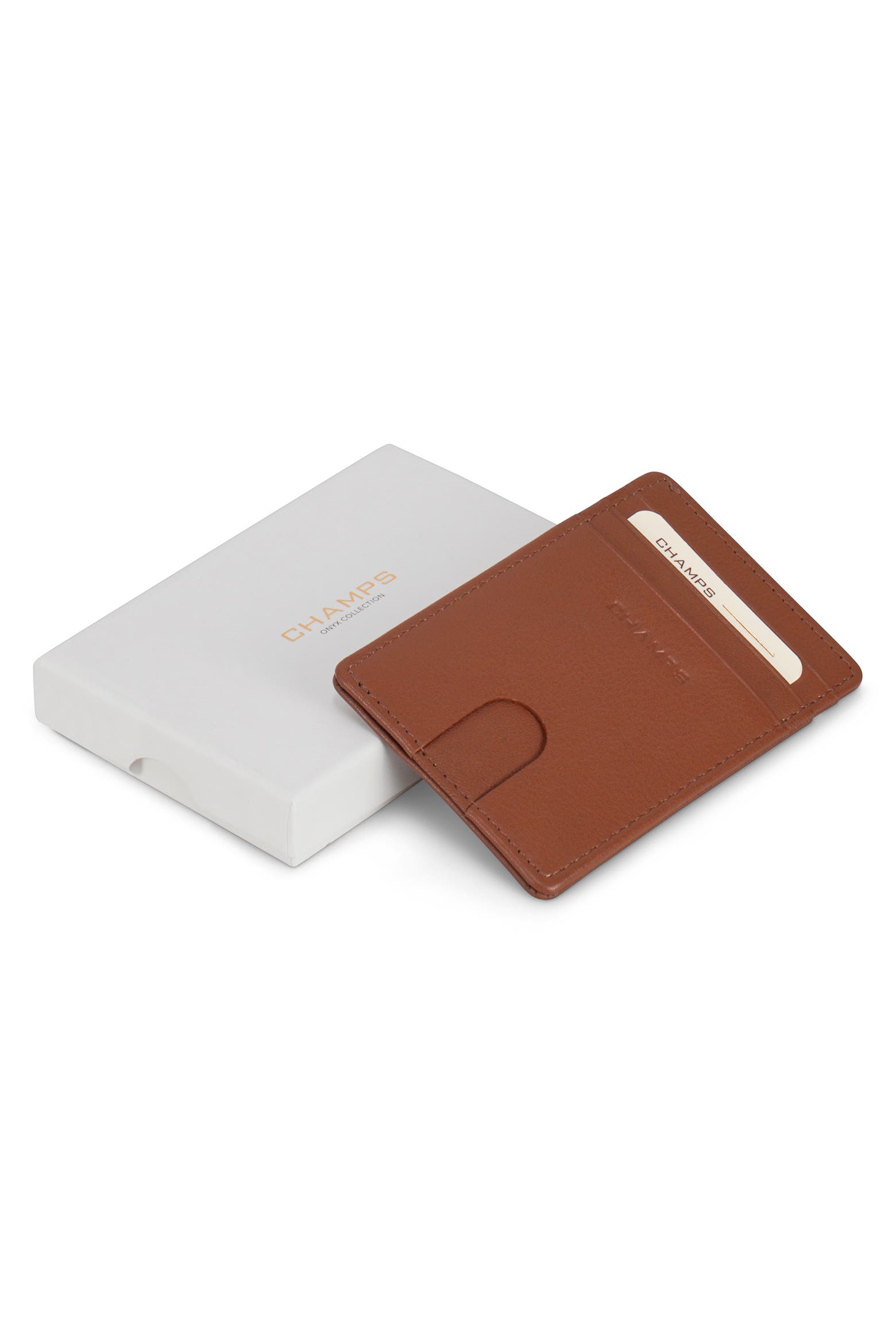 add an access code for a recipient Images High Quality... CHAMPS Leather Access RFID Card Case | Nordstromrack