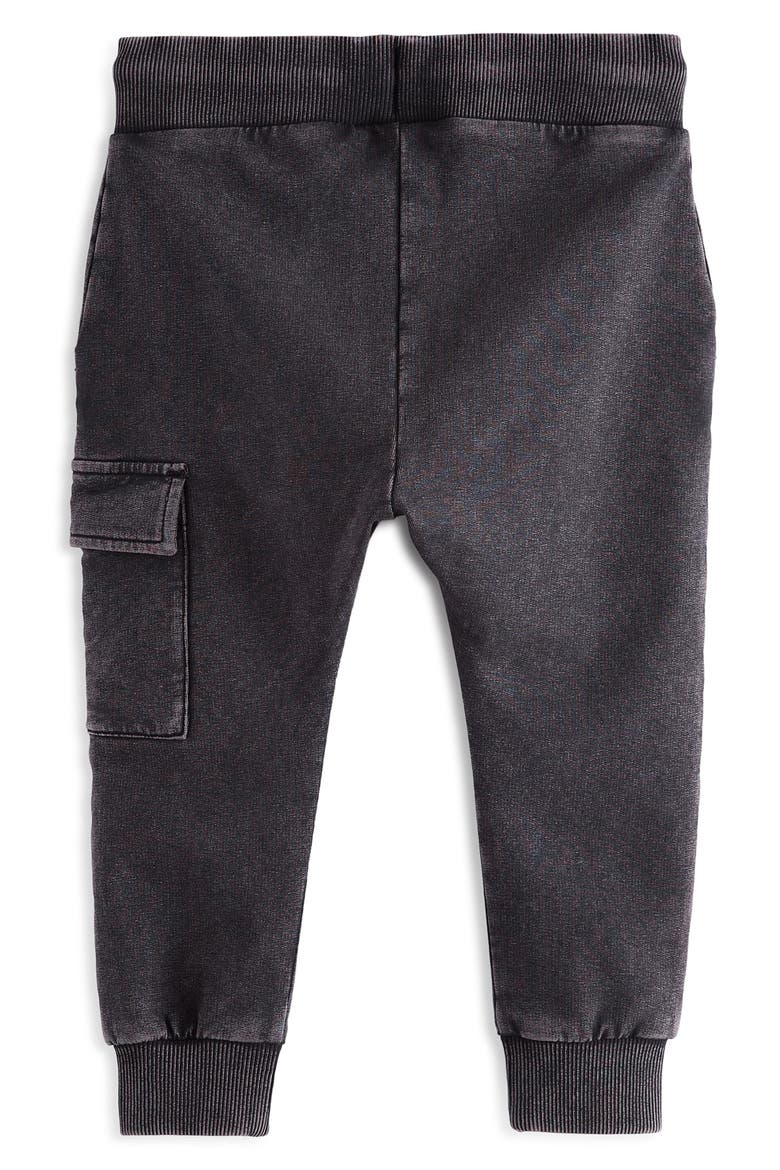 Kids' Stretch Cotton Utility Skinny Joggers, Alternate, color, GREY