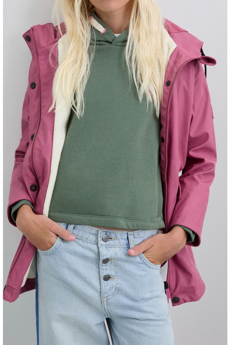 Raincoat Girls, Alternate, color, Pink