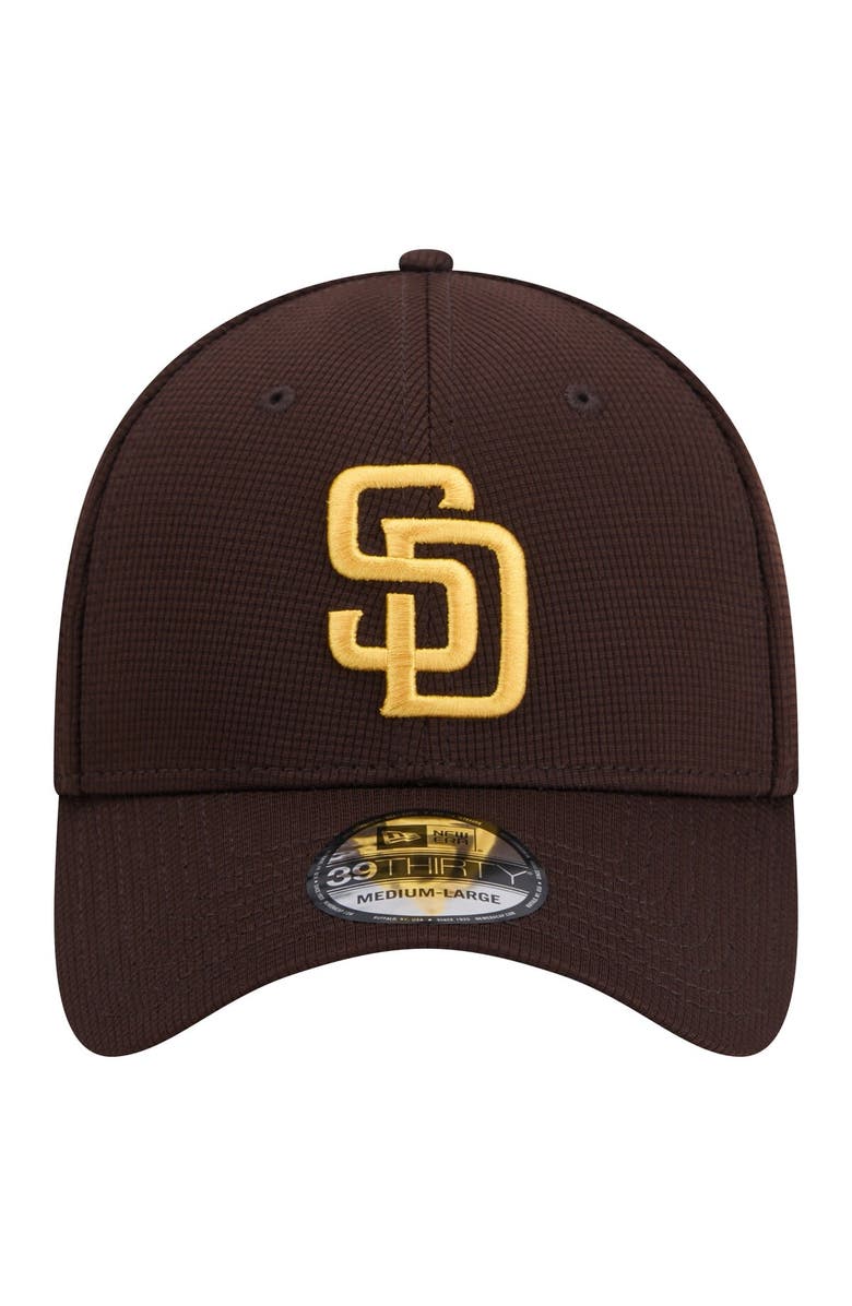 New Era Men's New Era Brown San Diego Padres Active Pivot 39THIRTY Flex Hat, Alternate, color, 