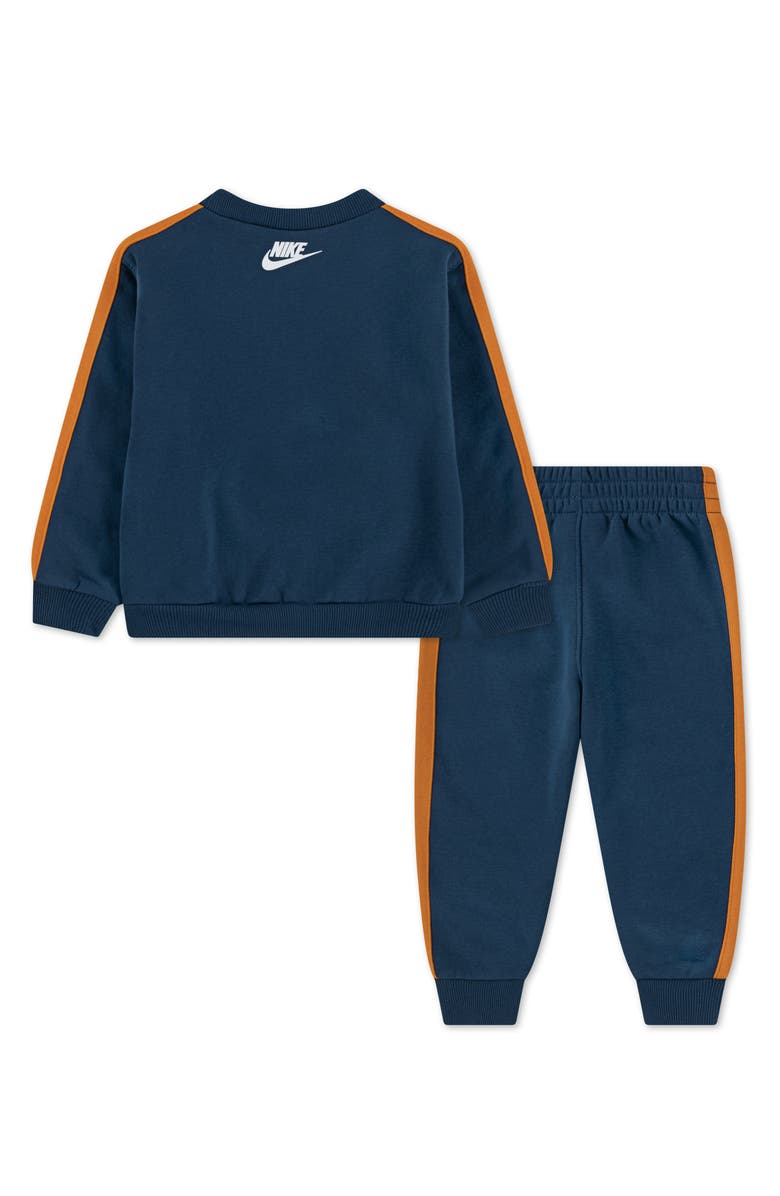 Nike Kids' Logo Sweatshirt & Joggers Set, Alternate, color, Blue Force