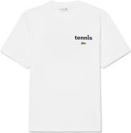 Lacoste Classic Fit Turtle Graphic T-Shirt
