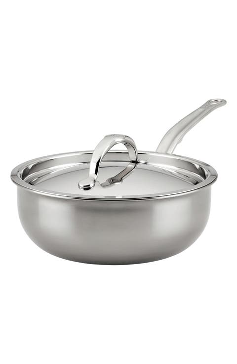 NanoBond® Molecular Titanium Stainless Steel 2-Quart Saucier Pan