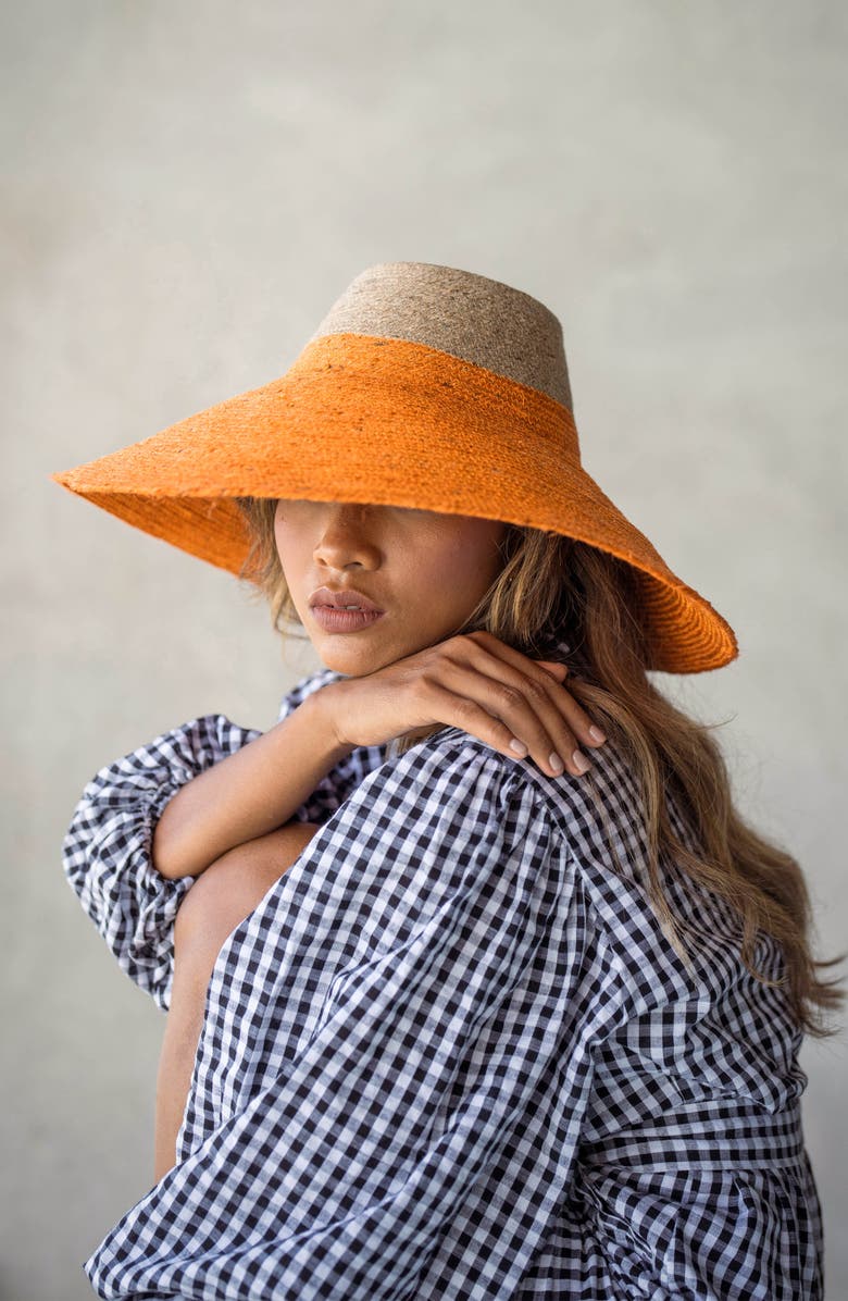 BRUNNA.CO The Riri Duo Jute Straw Hat, Alternate, color,