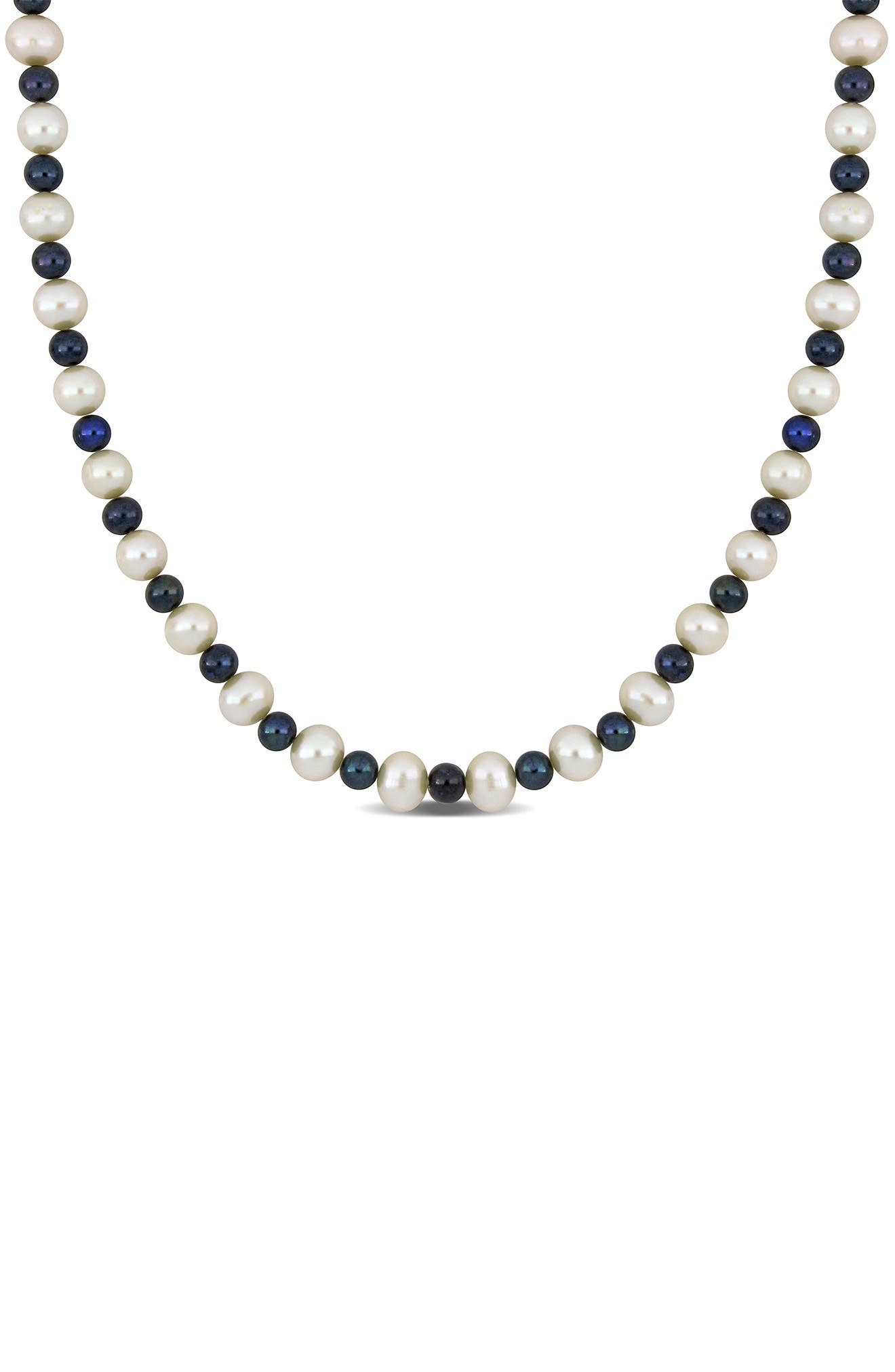 DELMAR Men's 5–7.5mm Multicolor Freshwater Pearl Necklace