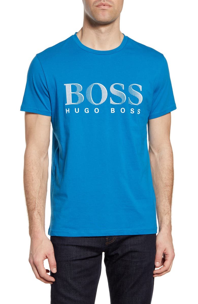 BOSS Cotton Graphic Tee, Main, color, 