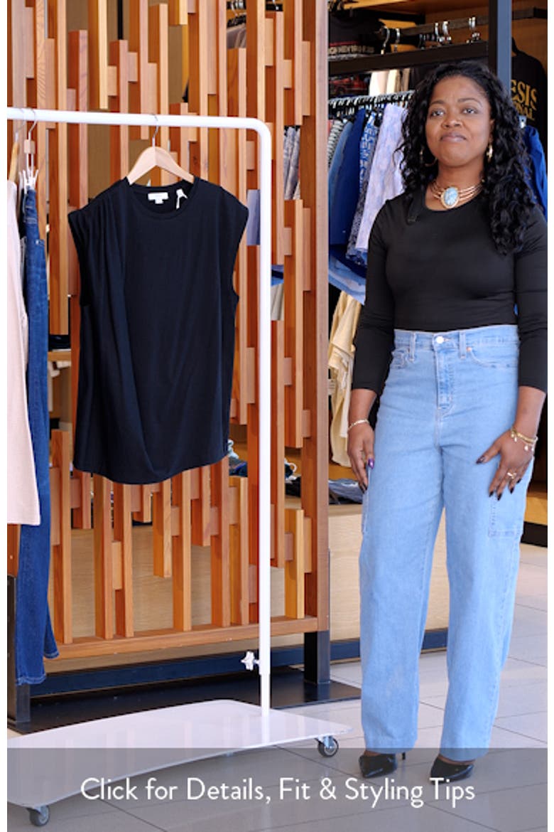 Cap Sleeve Drape Top video