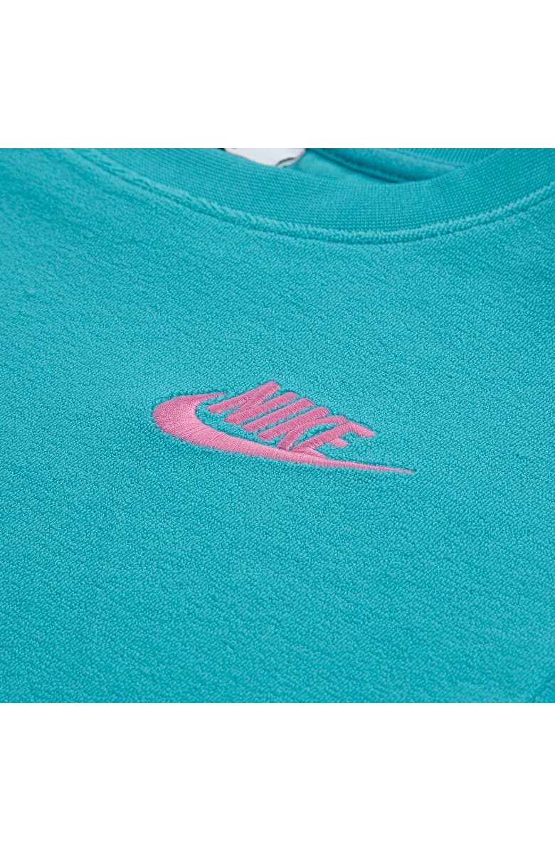 Nike Kids' Towel Terry T-Shirt & Shorts Set, Alternate, color, Dusty Cactus