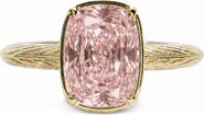 Sterling Forever Sterling Silver Pink Sapphire Ring