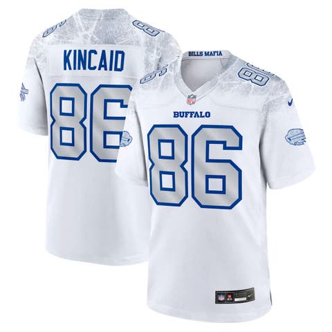 Men's Nike Dalton Kincaid White Buffalo Bills 2025 Rivalries Collection Game Jersey