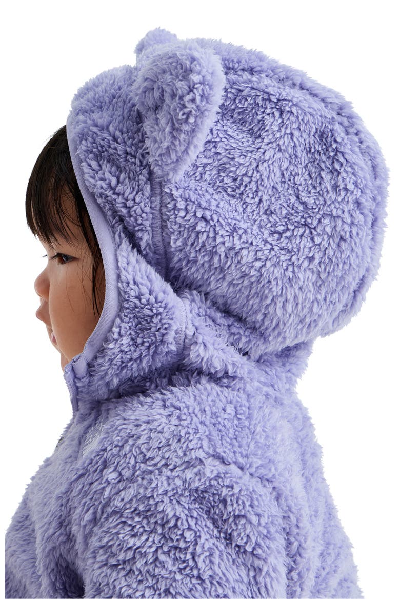 Campshire Ears Fleece Zip Hoodie, Alternate, color, PALE PLUM