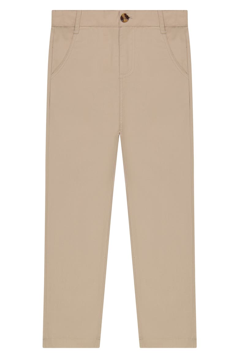 Kids' Stretch Twill Pants, Main, color, BEIGE