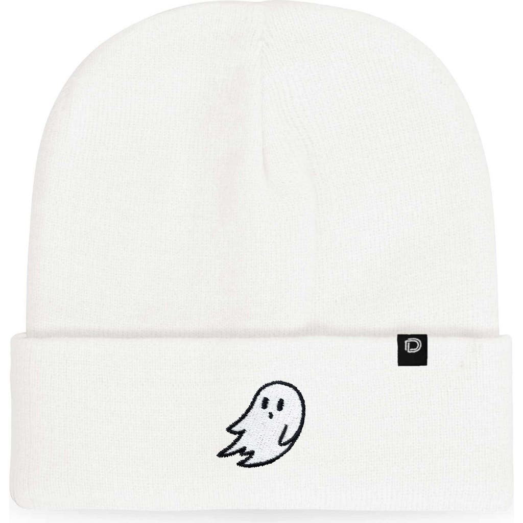 Dalix Ghost Beanie In White