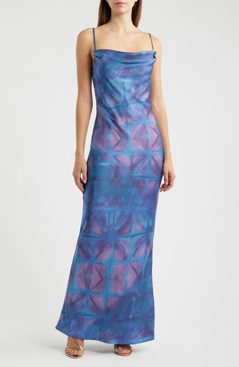Bronte Cowl Neck Maxi Dress