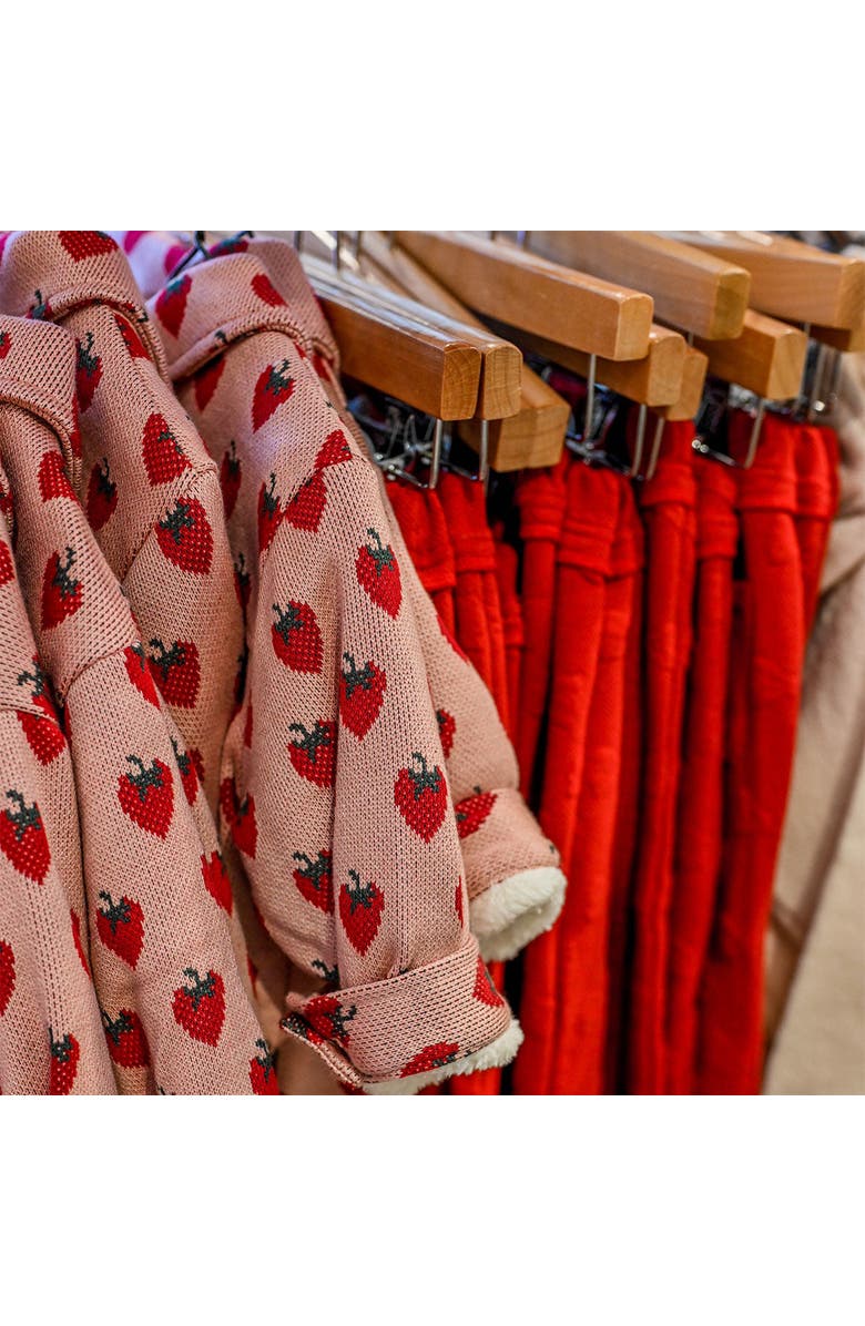 Oh baby! Brand Winter Berries Shacket W/Blush Snowdrift Lining- Infant, Alternate, color, Berry