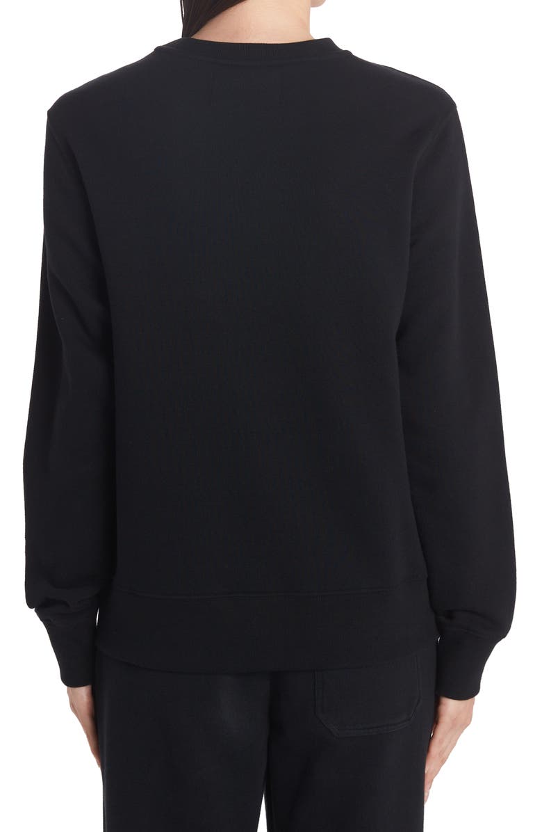 Golden Goose Star Collection Athena Logo Cotton Jersey Sweatshirt, Alternate, color, 