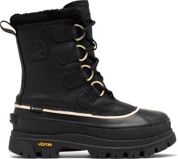 靴 SOREL CARIBOU women's SOREL Caribou Horizon GTX Genuine Shearling Waterproof Boot (Women