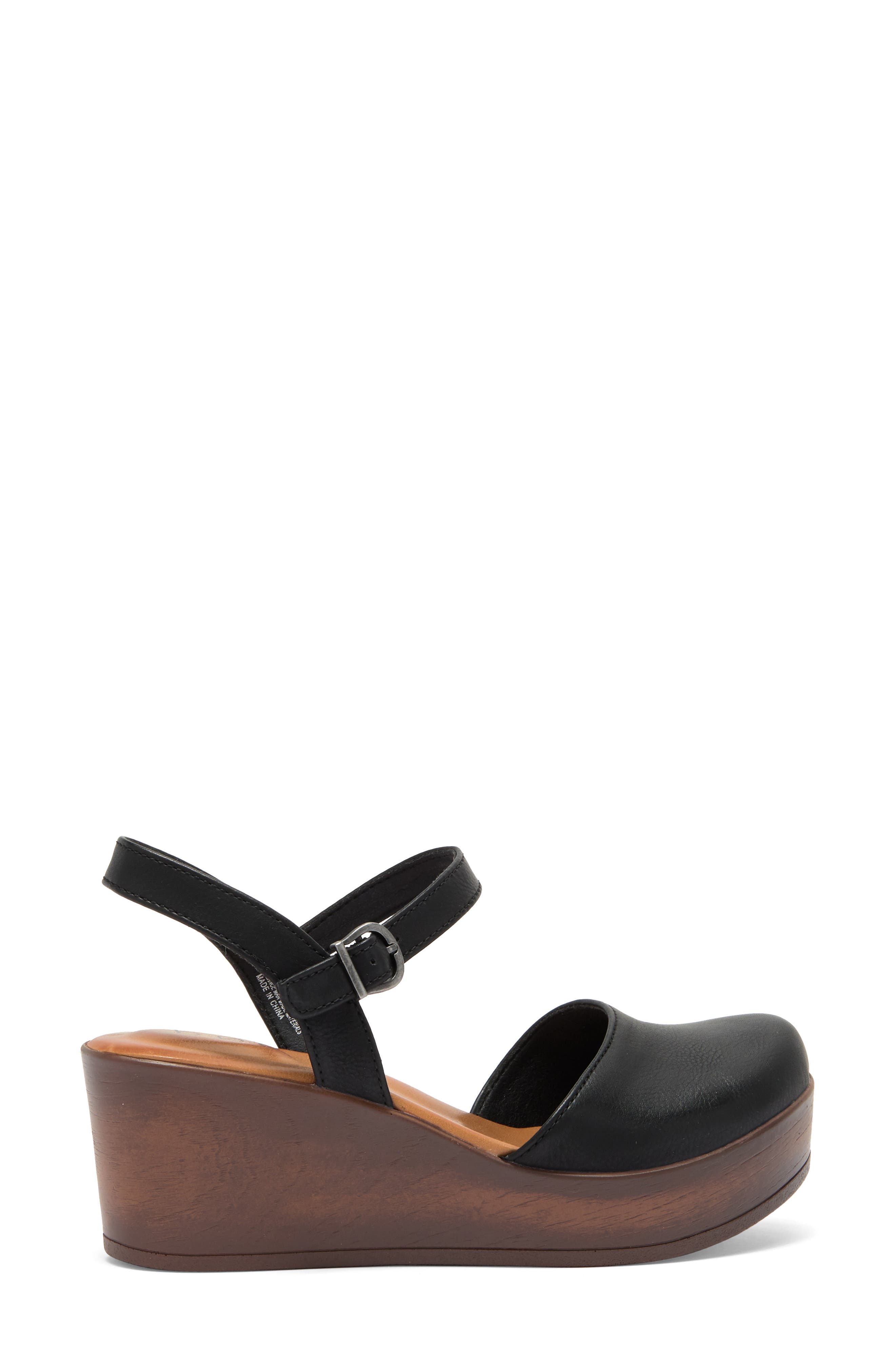 B O C BY BØRN Dalia Platform Clog Sandal, Alternate, color, Black